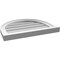 Ekena Millwork Round Top Surface Mount PVC Gable Vent w/ 2"W x 2"P Brickmould Sill Frame, 22"W x 18"H GVPRT22X1803SN - alternate 5